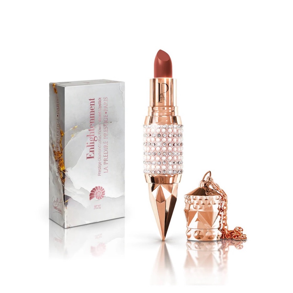 Enlightenment Prestige Diamond velvet lipstick-lotus flour